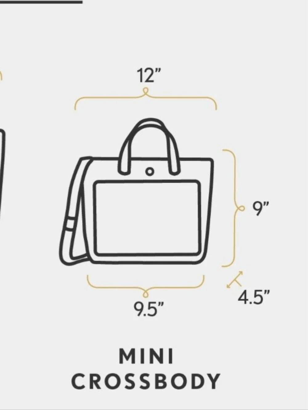 Portland Leather Mini Crossbody Tote, NWOT, COBALT